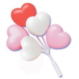 Heart Balloon Cluster Picks Heart Balloon Cluster Picks