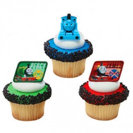 Thomas & Friends Cupcake Rings 2 Thomas & Friends Cupcake Rings 2