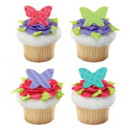 Butterfly Cupcake Rings Butterfly Cupcake Rings