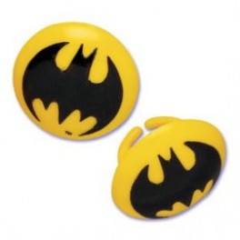 Batman Cupcake Rings Batman Cupcake Rings