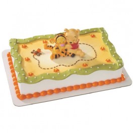Baby Pooh With Tigger Cake Baby Pooh With Tigger Cake