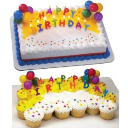 Happy Birthday Candles Topper Happy Birthday Candles Topper