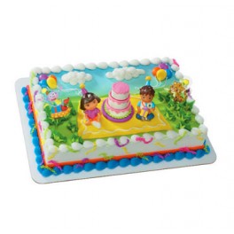 Dora Birthday Celebration Cake Dora Birthday Celebration Cake