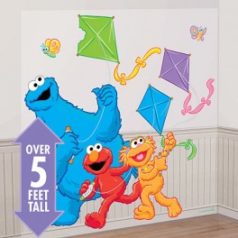 Elmo, Cookie Monster & Zoe Scene Setter Elmo, Cookie Monster & Zoe Scene Setter
