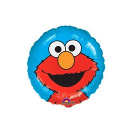 9" Elmo Portrait Air-Filled Balloon 9" Elmo Portrait Air-Filled Balloon