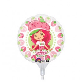 9" Strawberry Shortcake Air-Filled Balloon 9" Strawberry Shortcake Air-Filled Balloon