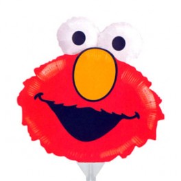 14" Elmo Head Air-Filled Balloon 14" Elmo Head Air-Filled Balloon