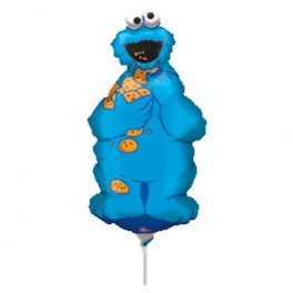 14" Cookie Monster Air-Filled Balloon 14" Cookie Monster Air-Filled Balloon