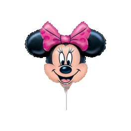 14" Minnie Head Air-Filled Balloon 14" Minnie Head Air-Filled Balloon