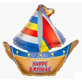 14" Sailboat Air-Filled Balloon 14" Sailboat Air-Filled Balloon