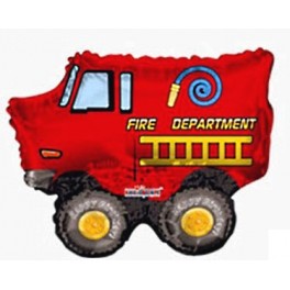 14" Firetruck Air-Filled Balloon 14" Firetruck Air-Filled Balloon