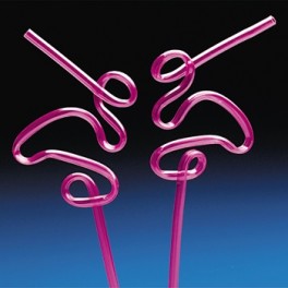 Flamingo Loop Straws Flamingo Loop Straws