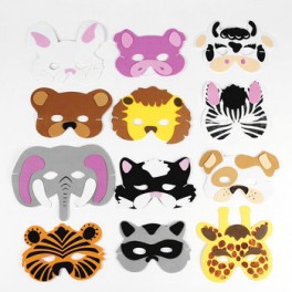 Animal Foam Masks Animal Foam Masks