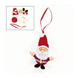 Jinglebell & Wooden Santa Craft Kit Jinglebell & Wooden Santa Craft Kit
