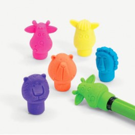 Animal Pencil Top Erasers Animal Pencil Top Erasers