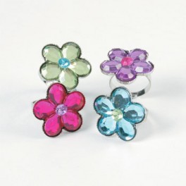 Flower Jewel Rings Flower Jewel Rings