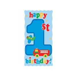Fun At One Boy Door Banner Fun At One Boy Door Banner