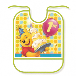 Pooh 1st Birthday Bib Pooh 1st Birthday Bib