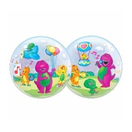 22" Barney & Friends Bubble Balloon 22" Barney & Friends Bubble Balloon