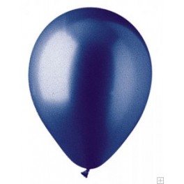 12" Metallic Pearl Sapphire Blue Latex Balloons 12" Metallic Pearl Sapphire Blue Latex Balloons