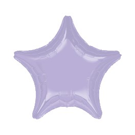 18" Lilac Star Mylar Balloon 18" Lilac Star Mylar Balloon
