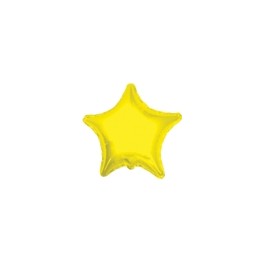 18" Yellow Star Mylar Balloon 18" Yellow Star Mylar Balloon