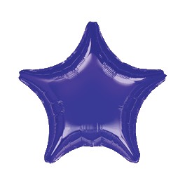 18" Purple Star Mylar Balloon 18" Purple Star Mylar Balloon