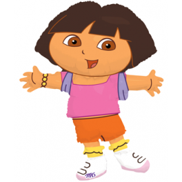 27" Dora The Explorer Mylar Balloon 27" Dora The Explorer Mylar Balloon