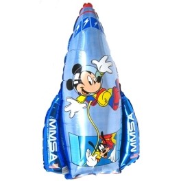 26" Mickey Rocket Mylar Balloon 26" Mickey Rocket Mylar Balloon