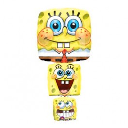 38" Spongebob Stack Shape Mylar Balloon 38" Spongebob Stack Shape Mylar Balloon