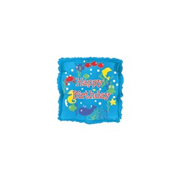 18" Under The Sea Mylar Balloon 18" Under The Sea Mylar Balloon