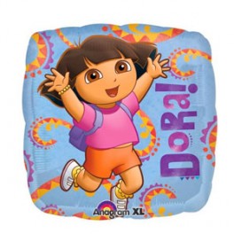 18" Hola Dora Mylar Balloon 18" Hola Dora Mylar Balloon