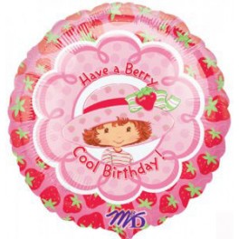 18" Strawberry Shortcake BD Mylar Balloon 18" Strawberry Shortcake BD Mylar Balloon